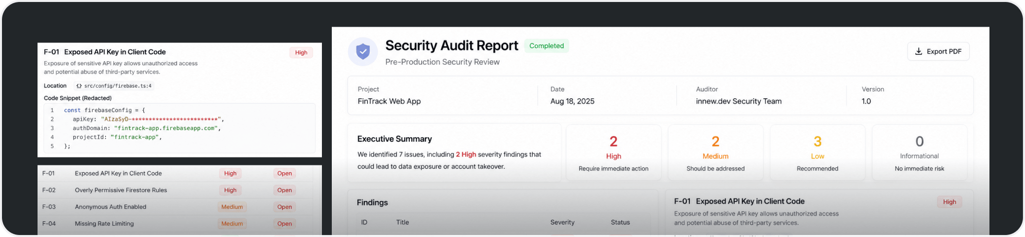 Security & Pre-Production Review